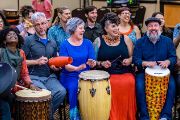  Drummers playing
